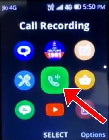 Jio Phone Call Recording App