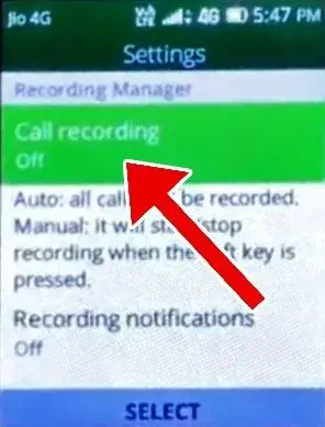 Turn On Call Recording