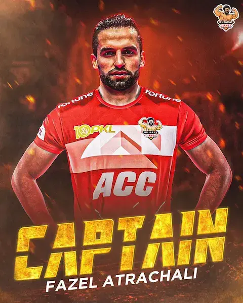 Gujarat Giants Team Captain 2024: Fazel Atrachali