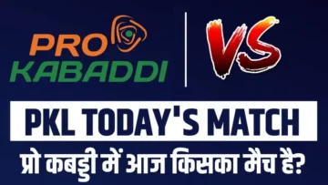 pro kabaddi todays match
