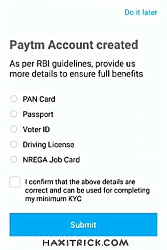 paytm account kaise banaye