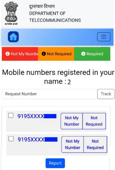 Check Mobile Number Registered on Your Name