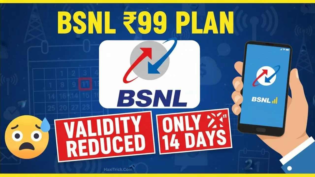 BSNL 99 रुपये प्लान की कम हुई वैलिडिटी और नए रिचार्ज बेनेफिट्स की जानकारी