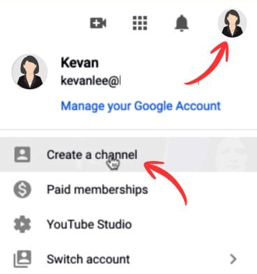 YouTube से पैसे कैसे कमाए? (कुछ बेहतरीन तरीके 2026) 1 create youtube channel