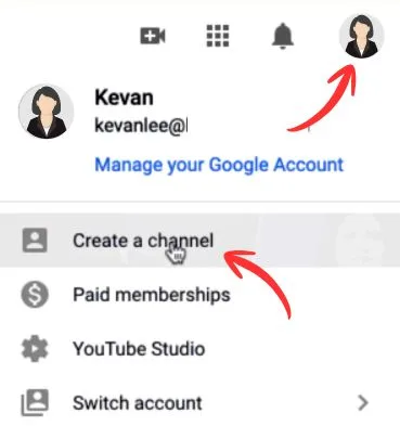 YouTube से पैसे कैसे कमाए? (कुछ बेहतरीन तरीके 2026) 1 create youtube channel